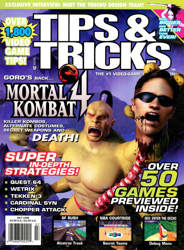 Tips & Tricks Issue 041 (July 1998) cover